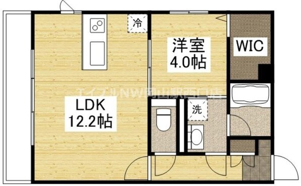 エクセラントロジュマンの物件間取画像